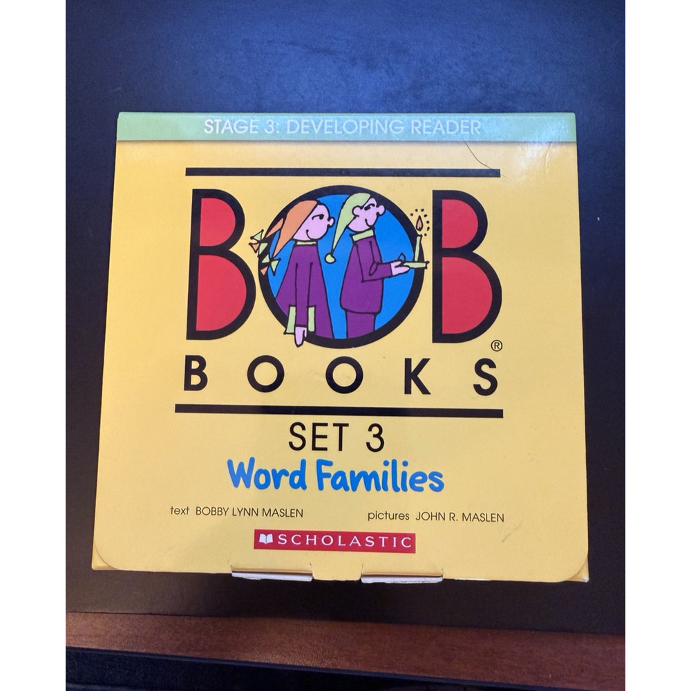 Bob Books: Set 3 Word Families Paperbacks By Kertell, Lynn Boxed Set Complete